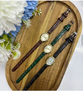 Vintage Oval Saat(Siyah)
