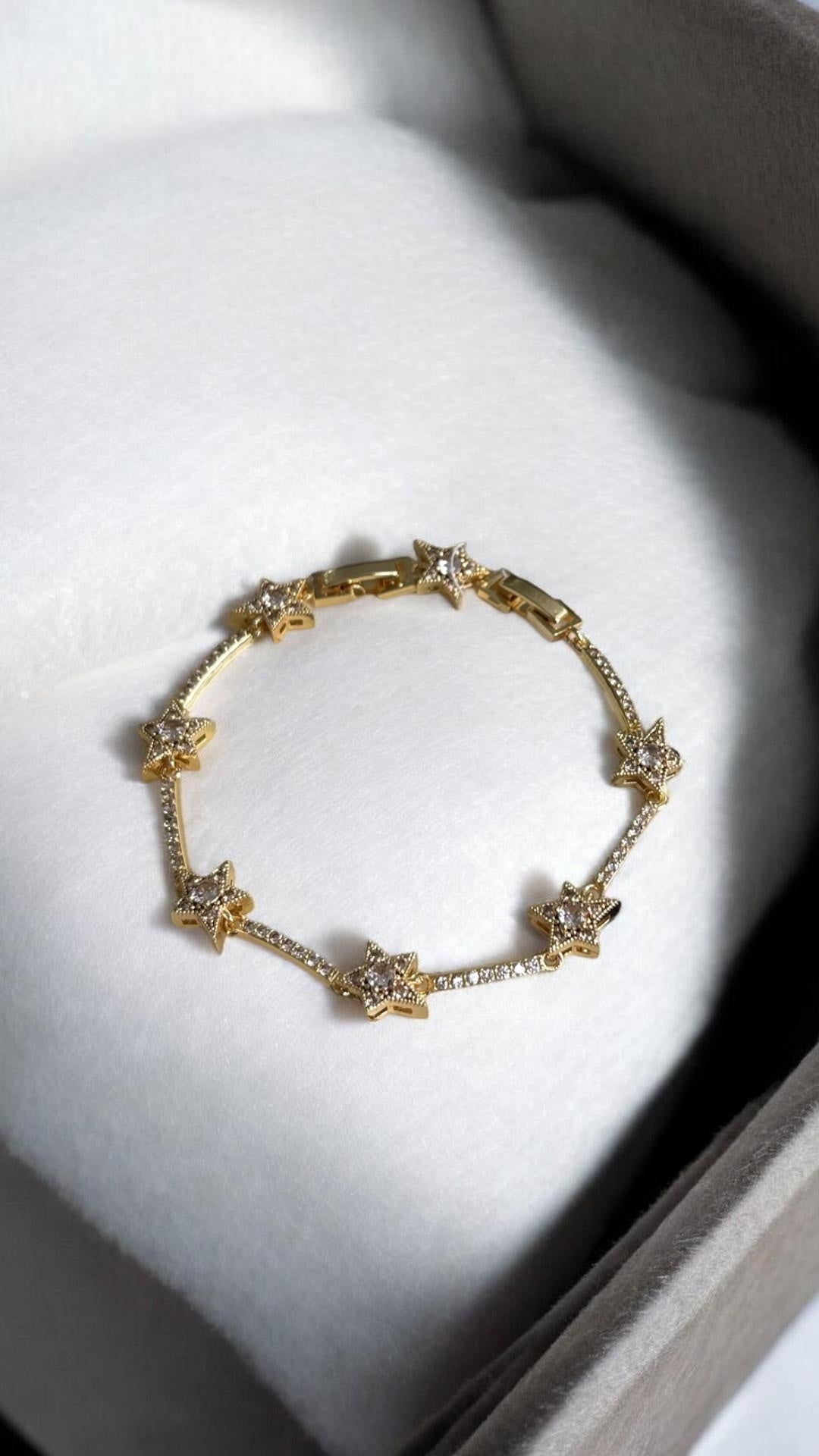 VIP Star Zirkon Taş Detay Bileklik