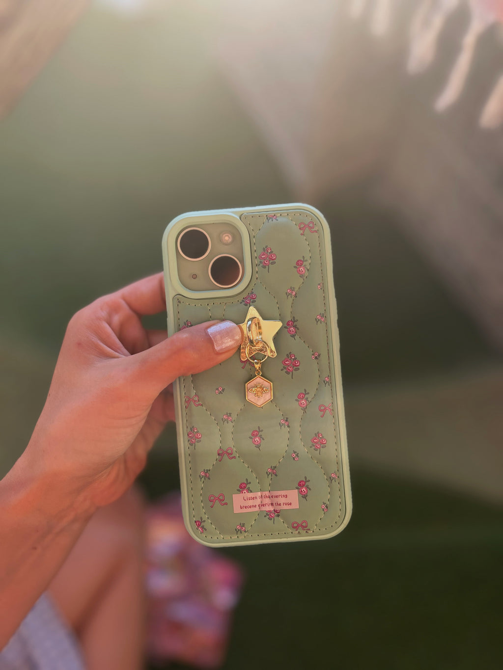 Aura of Honeycomb Phone Charm