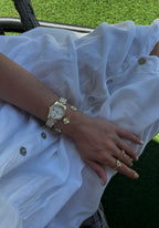 Gold Premium Steel Watch