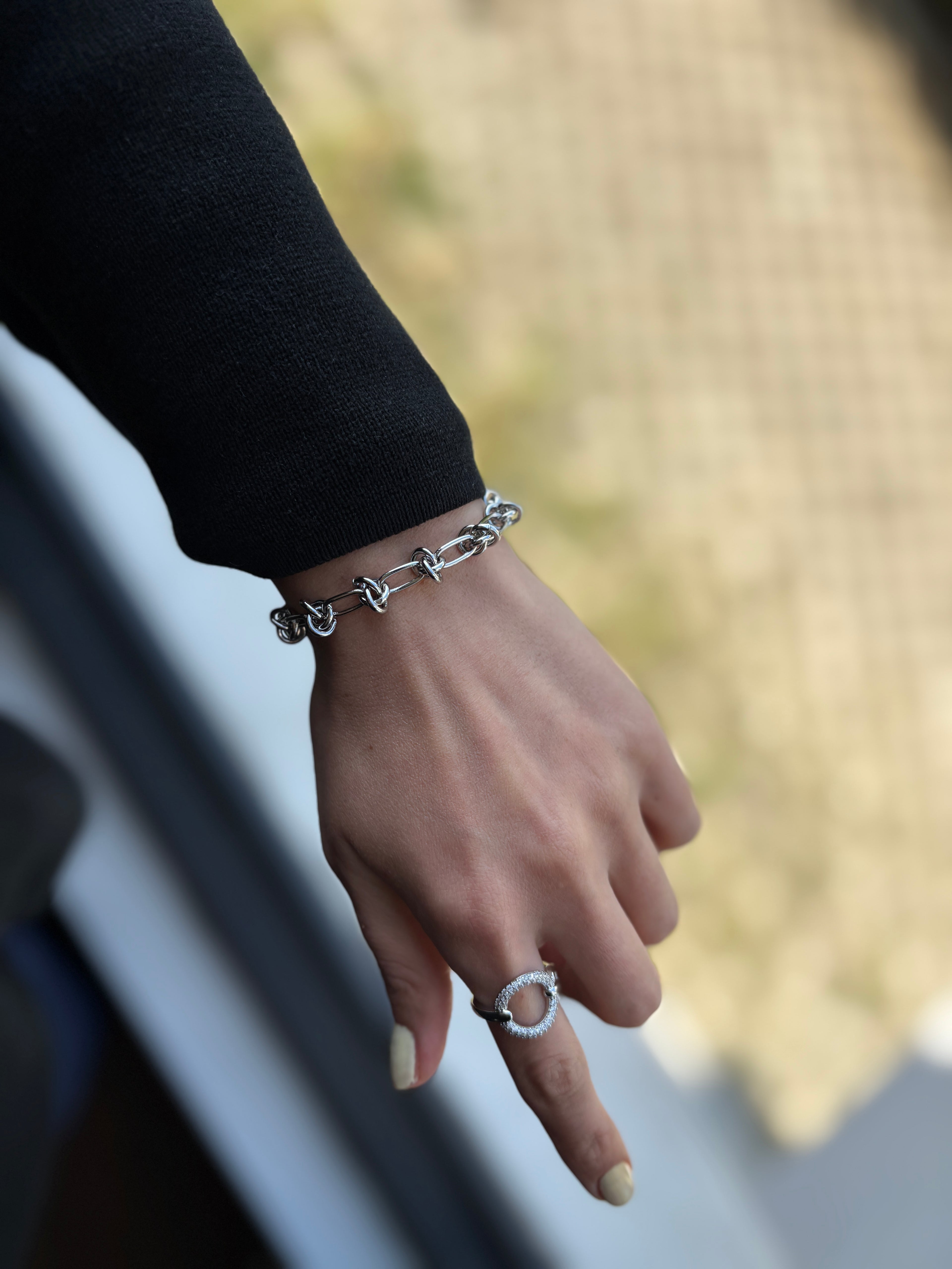 Helix Silver XP Zincir Bileklik