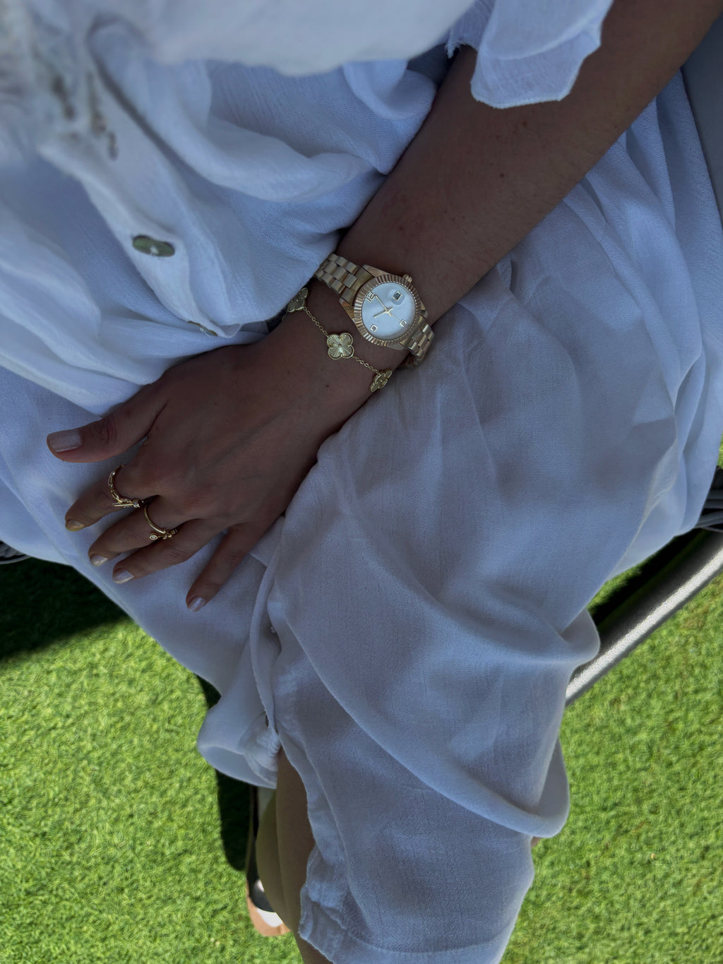 Gold Premium Steel Watch