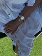 Gold Premium Steel Watch