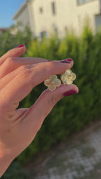 Luxe Yonca Küpe