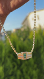 VIP Geometric Elegance Kolye
