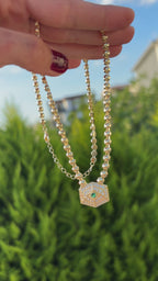 Hexa-Lux Premium Gold Kolye