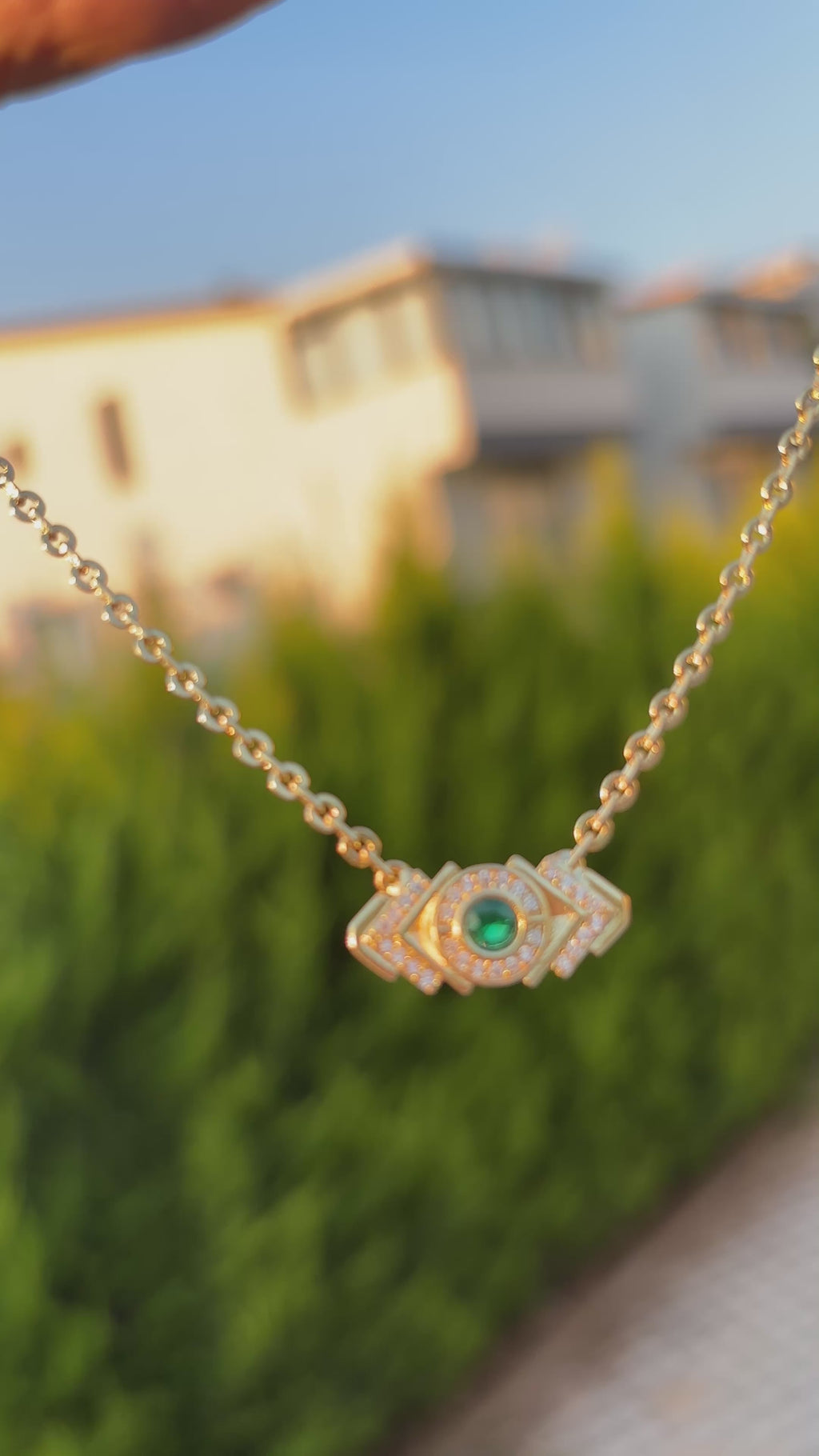 Verde Art Deco VIP Kolye