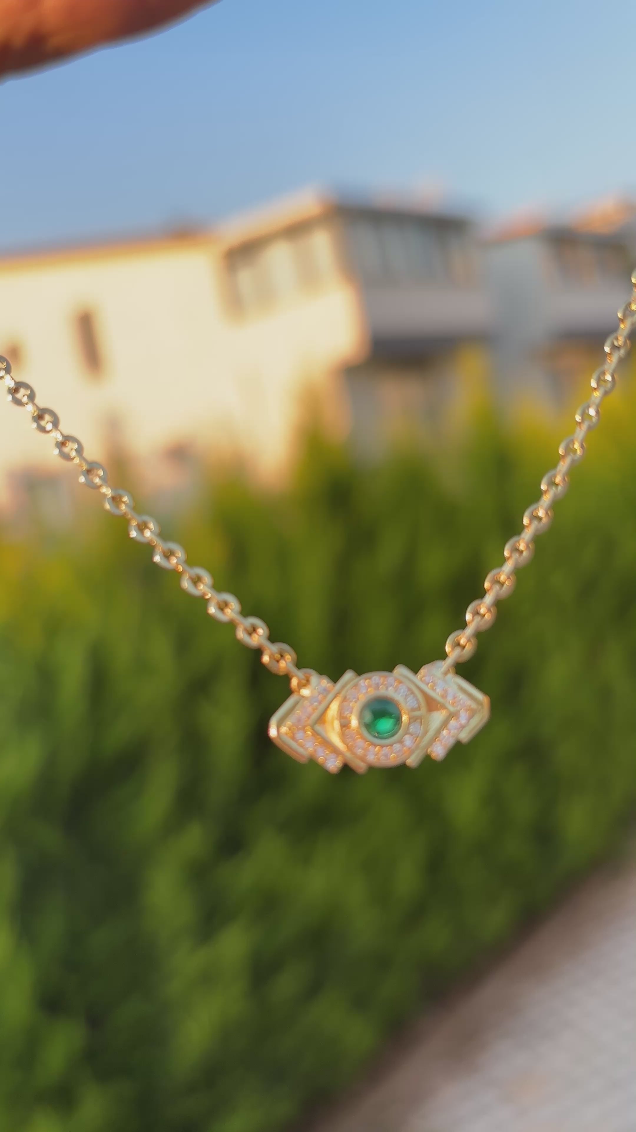 Verde Art Deco VIP Kolye